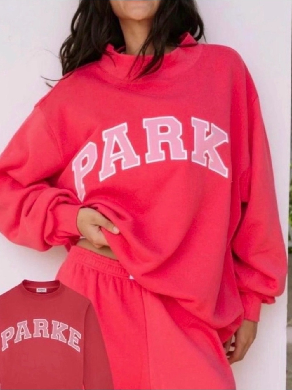 Parke Flamingo Mockneck- L/XL New